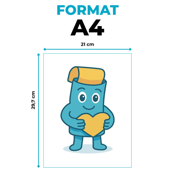 Impression DTF format papier